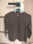 H&m 110/116 chłopięce bluzki z długim rękawem nowe