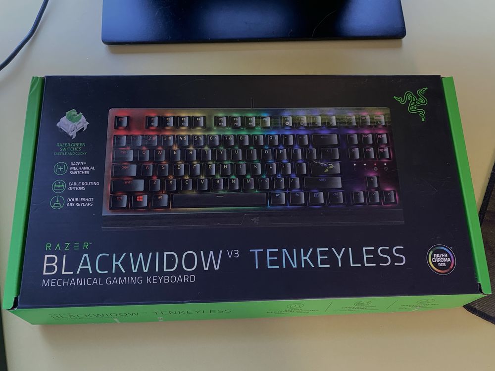 Razer BlackWidow V3 TKL Razer Green USB