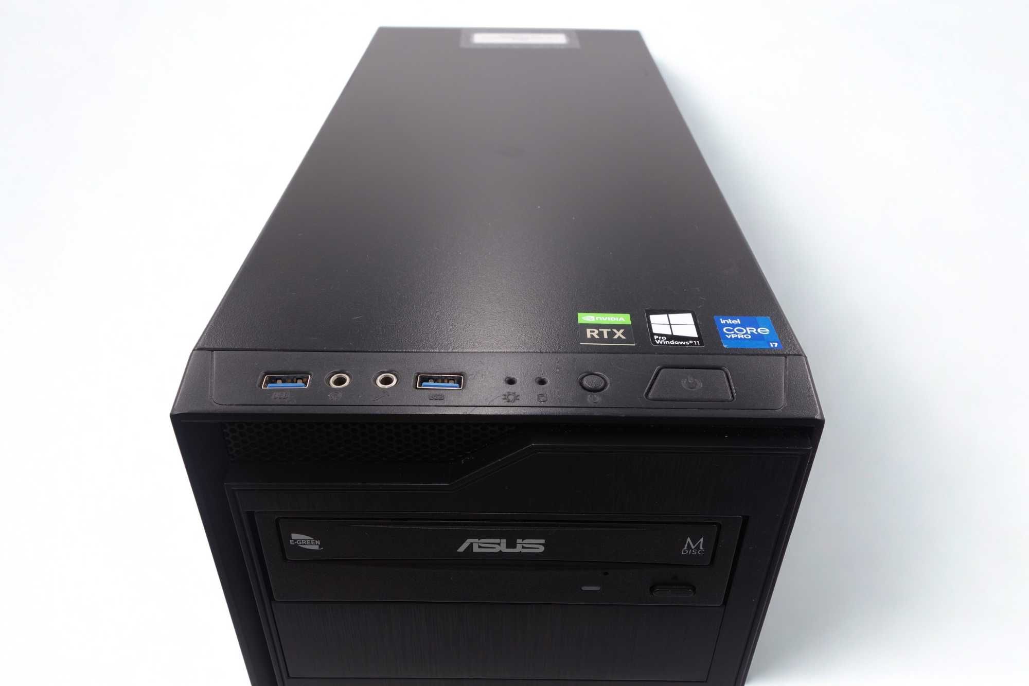 Komputer Używany Asus i7 8Gen 32GB 512 SSD 2TB HDD RTX 2060 GW FV