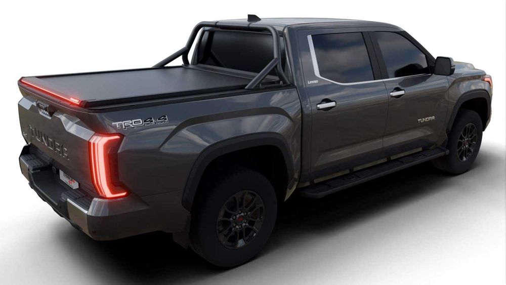 Roleta Zabudowa Aluminiowa  ROLL+Manual TOYOTA TUNDRA 2022+ Paka 6,5ft