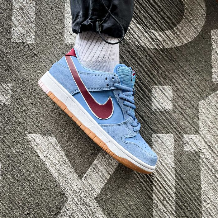 Мужские кроссовки Nike SB Dunk Low "Valour Blue Team Maroon" 41-45