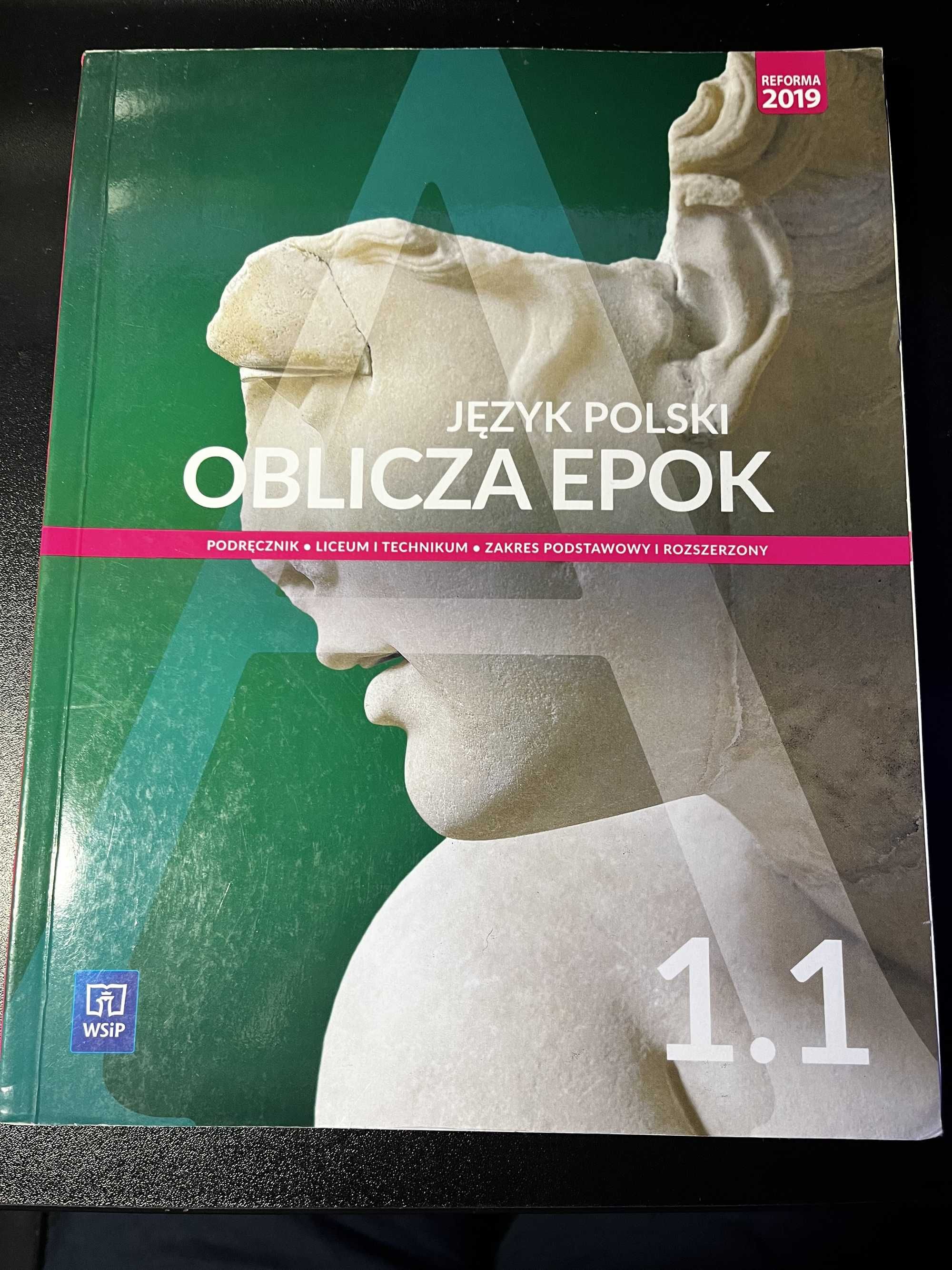 Książka "Oblicza epok 1.1" - Używana, w dobrym stanie