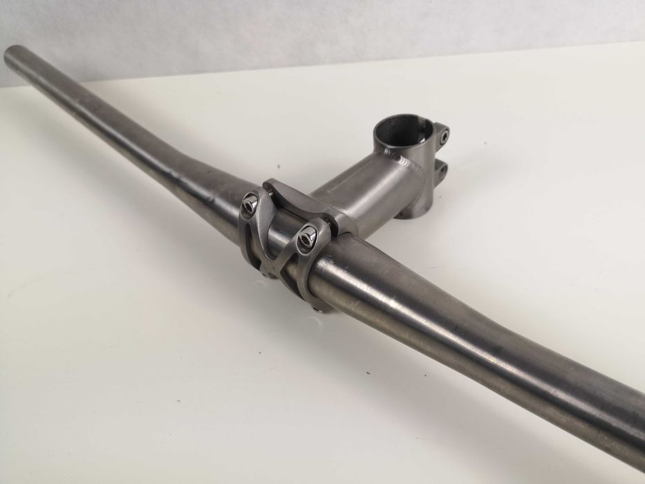 Kierownica tytanowa + mostek tytan 31.8X680mm
