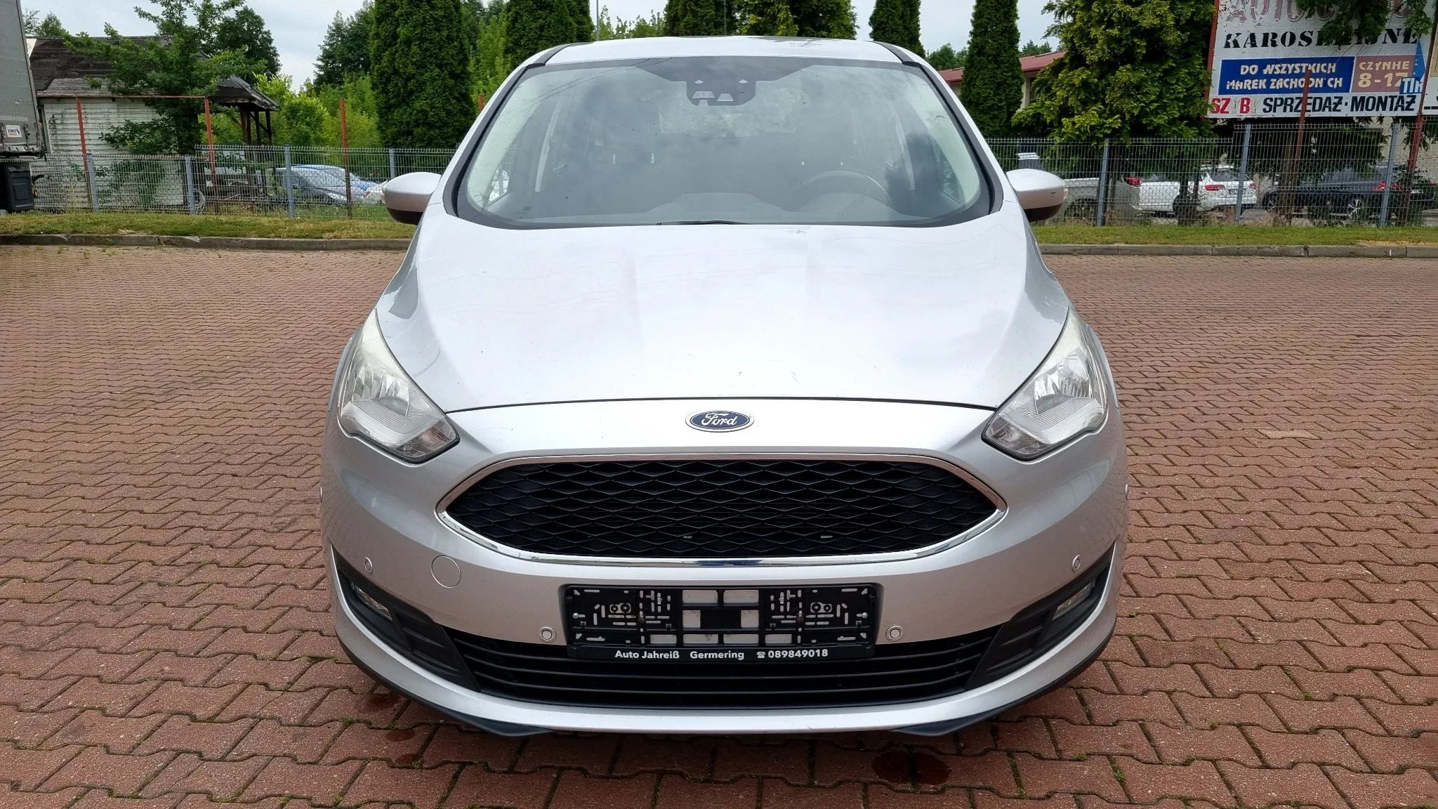 Ford Grand C-MAX 2,0 TDCi 150 KM*CITY STOP*Grzana Kierownica*2xCzujniki*2xKoła*FV 23 %