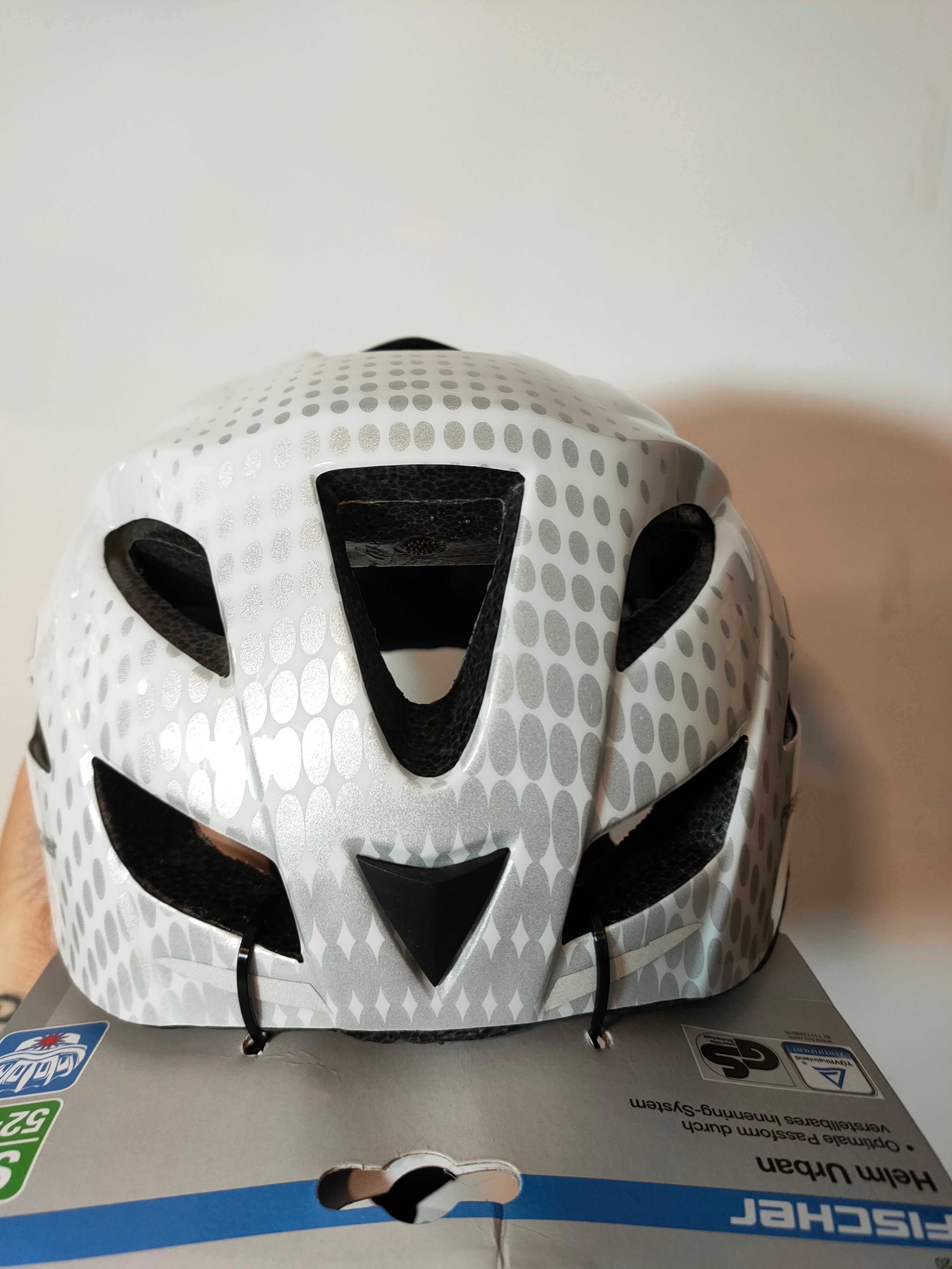Nowy Kask rowerowy Fischer Fahrrad r. S/M