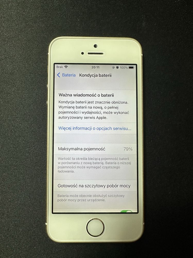 iPhone SE 2016 16gb gold stan bardzo dobry