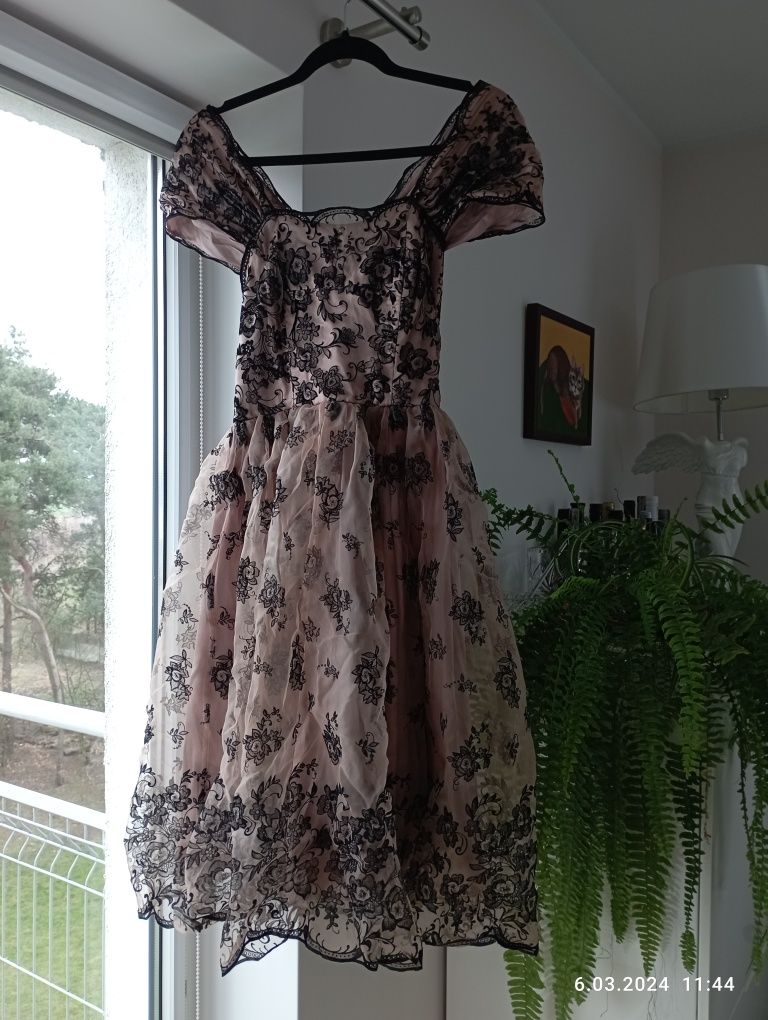 Sukienka midi H&M rozmiar 36