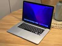 Macbook Pro 15” mid 2015 i7 16gb RAM dysk 256gb