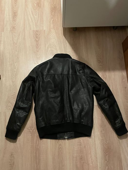 Kurtka bomberka sztuczna skóra rozmiar M/L