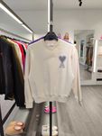 Світшот AMI Paris oversize Ami de Coeur patch sweatshirt Beige