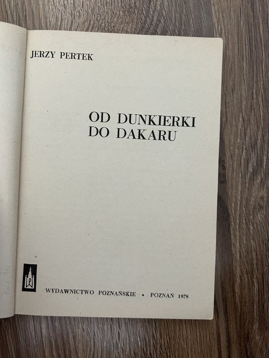 Rajdy niemieckich pancerników, Od Dunkierki do Dakaru Jerzy Pertek