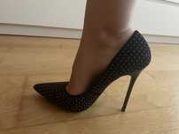 Sapatos camurça zara