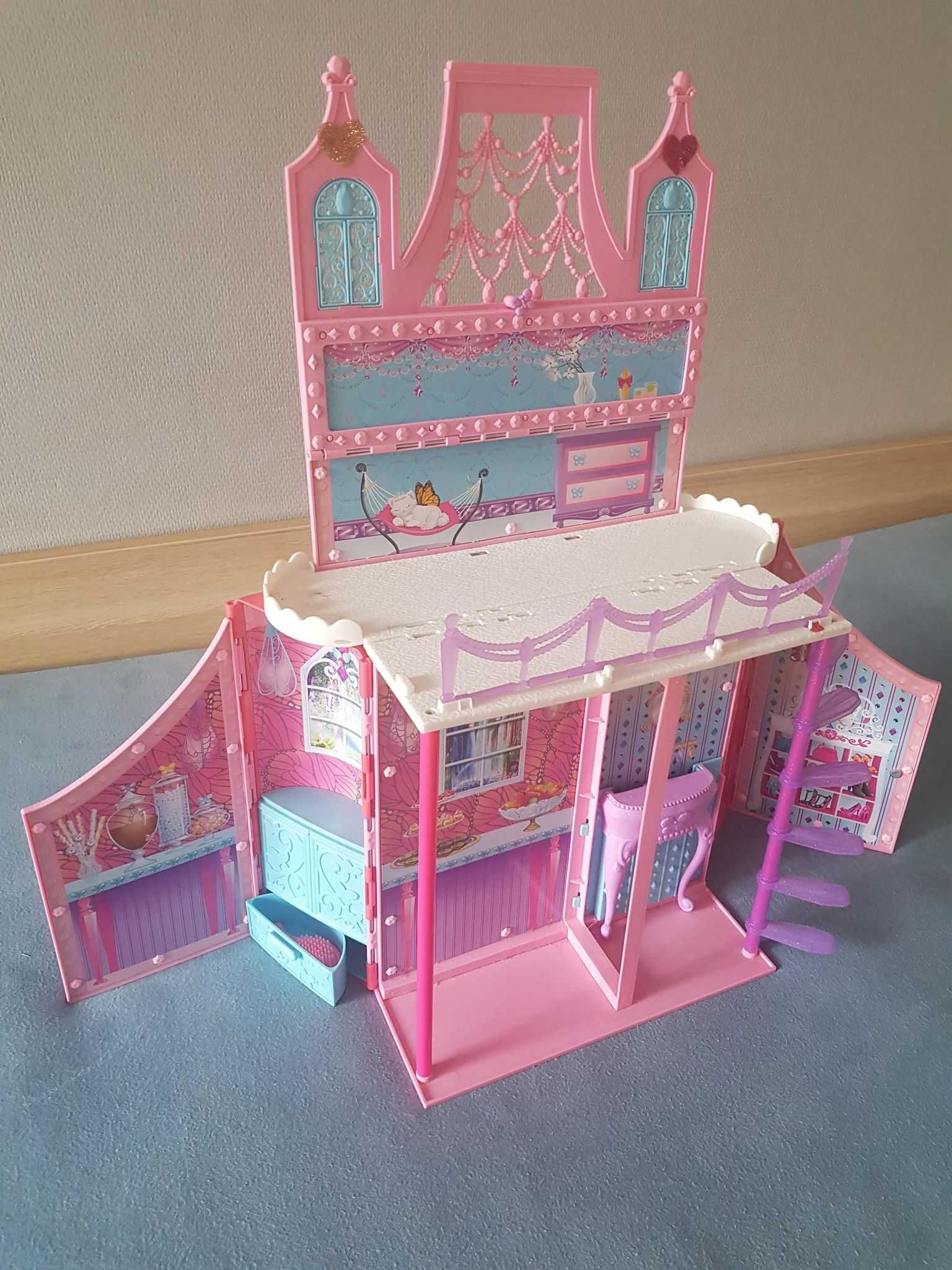 Barbie domek dla lalek, składany