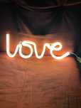 Neon LED napis Love Biały lampka Ślub Wesele
