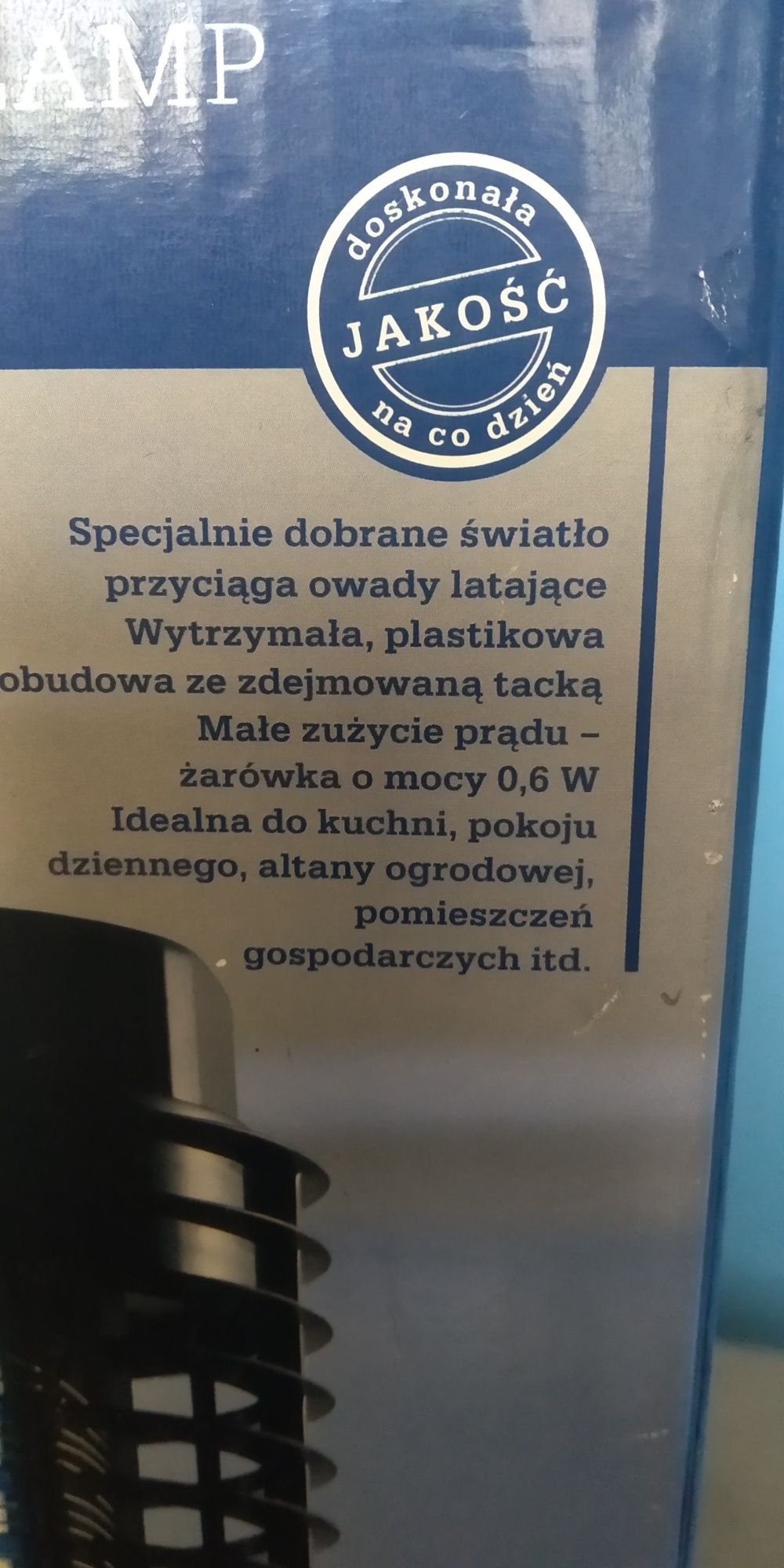 Lampa owadobójcza duża