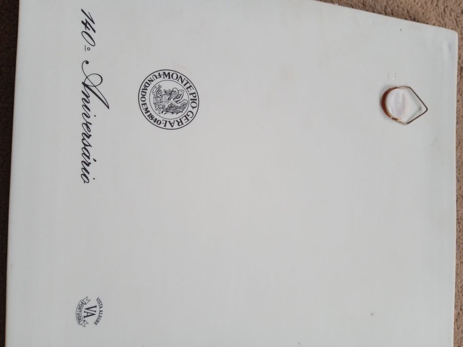 Estampa/pintura a guache Carlos Botelho