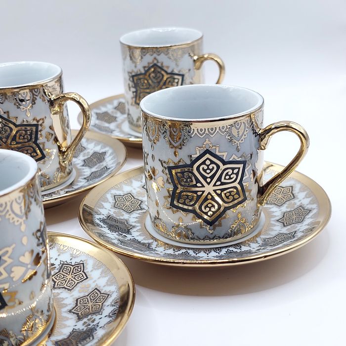 Filiżanki do kawy herbaty zestaw w pudełku