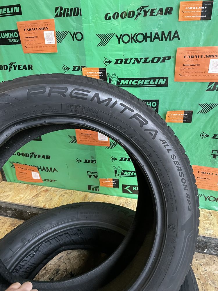195/60 R16 -93V- Maxxis Premitra All Season AP3, 2021 рік (Шини б/у)