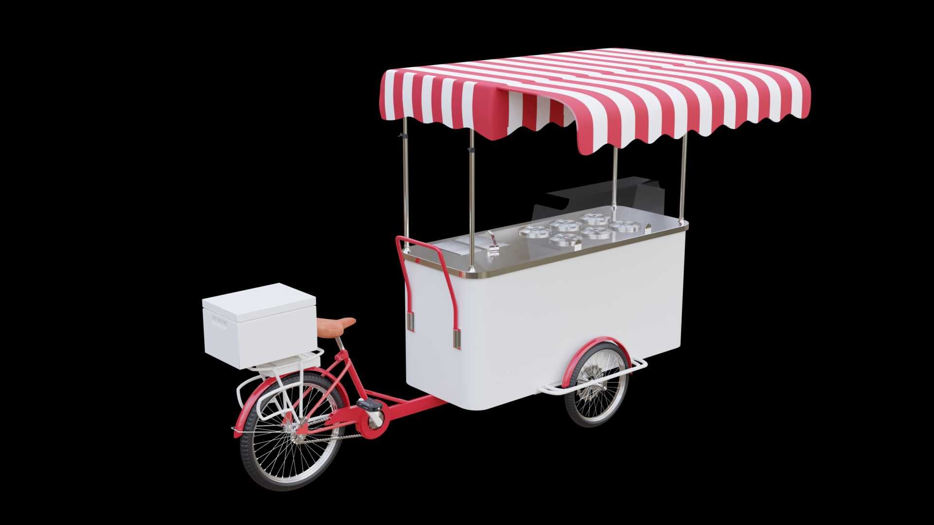 Rower gastronomiczny | Riksza na Lody | Leasing | Foodbike