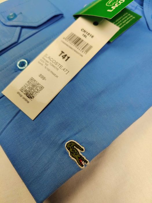 Koszula męska koszule Lacoste Hugo Boss slim nowość
