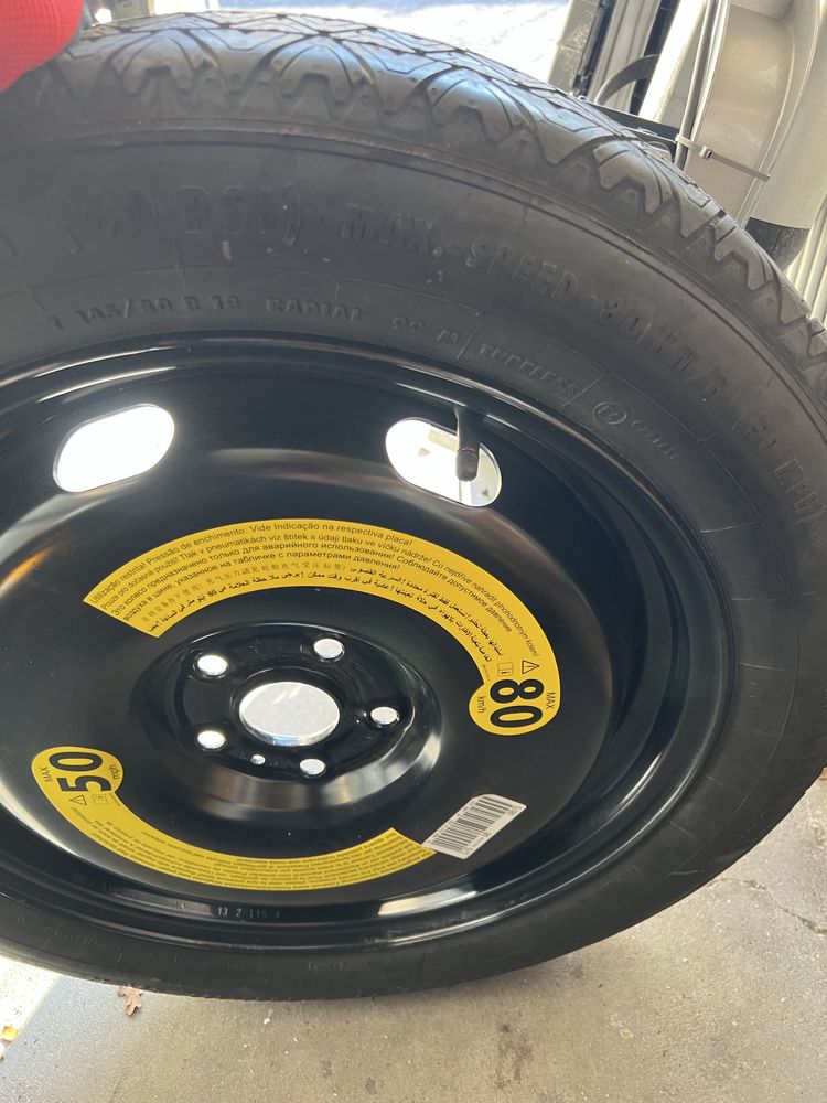 KOŁO DOJAZDOWE 18 5x112 Audi Q3,VW Tiguan II,Tarraco,Kodiaq