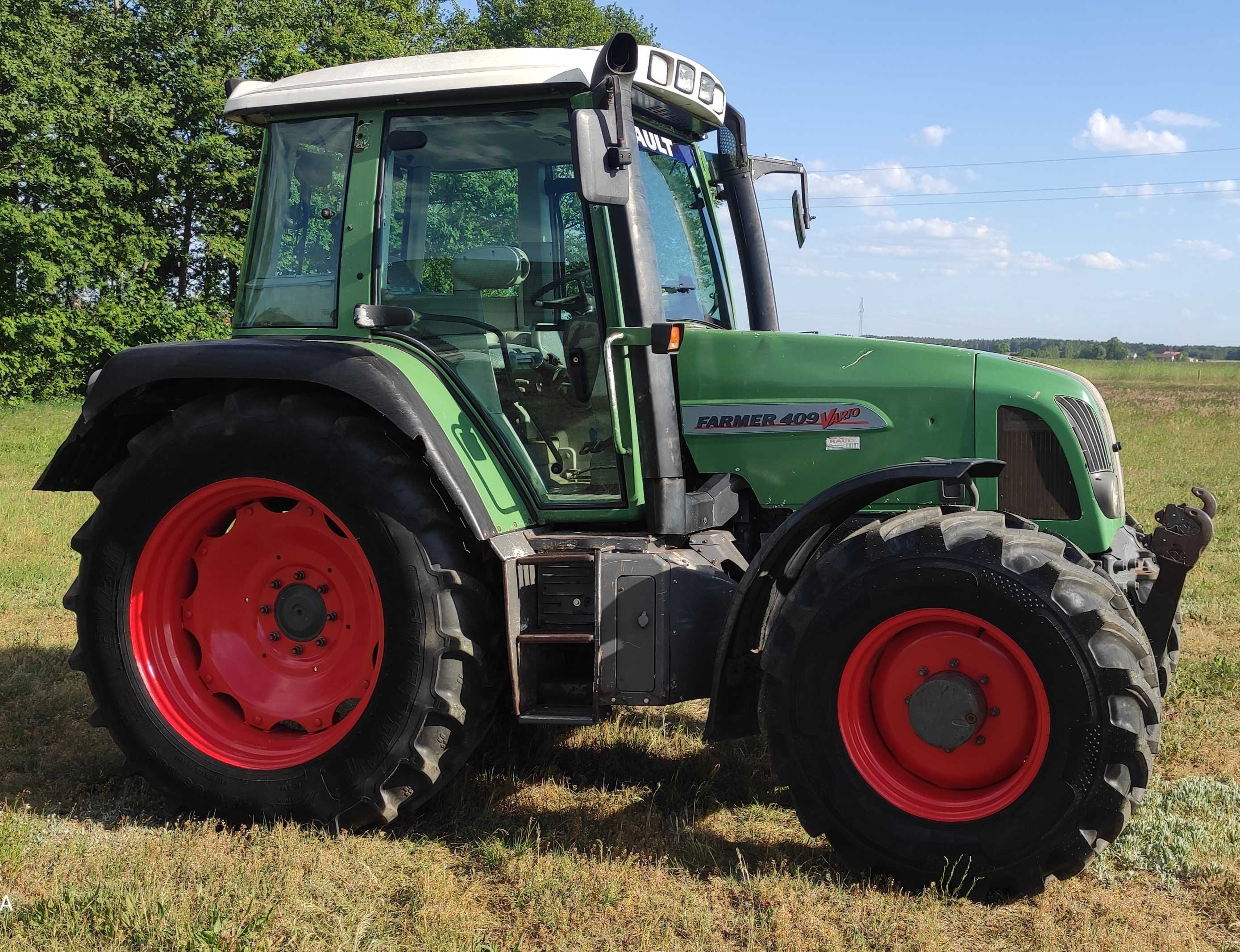 Fendt Farmer 409 Vario, 52km/h, 2007r, nowe opony