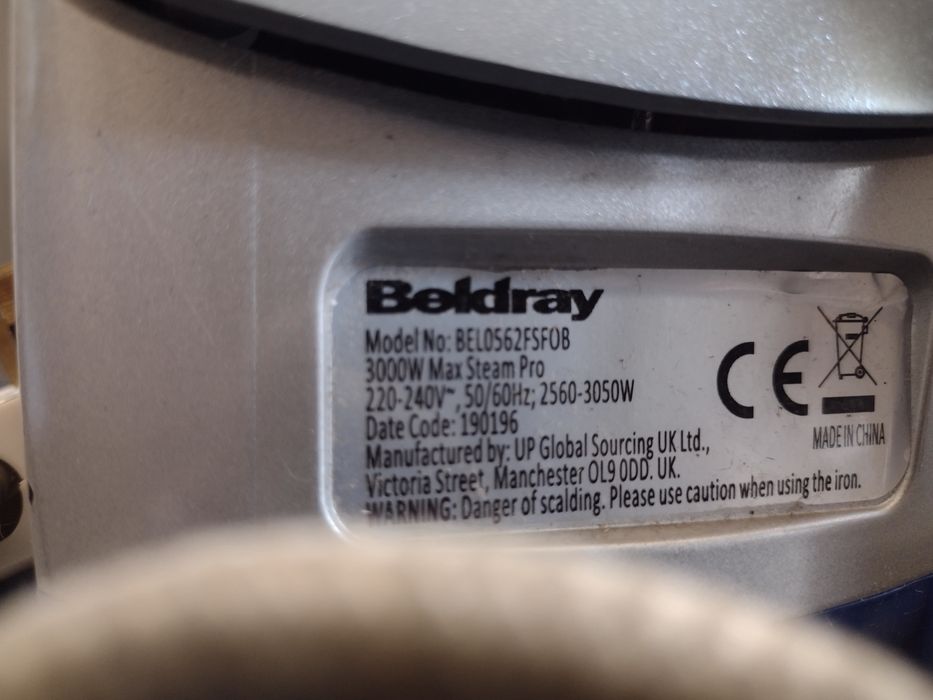 Żelazka firmy Philips i Beldray