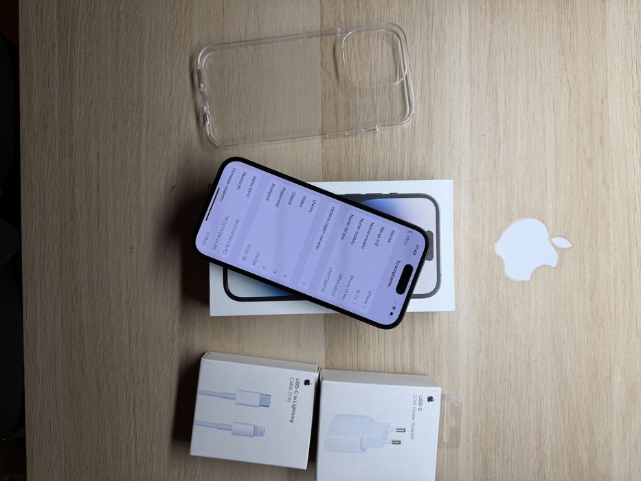 iPhone 14 Pro 128gb czarny bateria 100% komplet