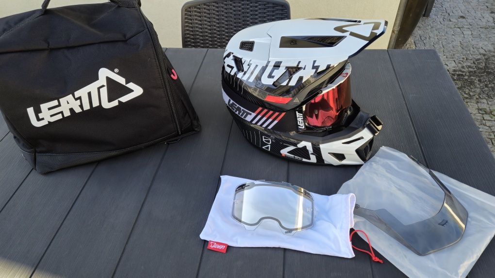 Capacete leatt 9.5 carbono