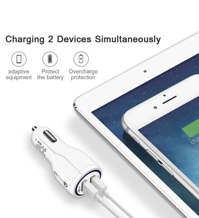 Пристрій адаптер Qualcomm 5 V 3.1 A