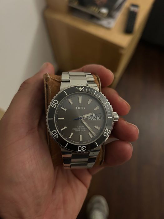 ORIS AQUIS HAMMERHEAD – EDIÇÃO LIMITADA – FULL SET – EXCELENTE ESTADO