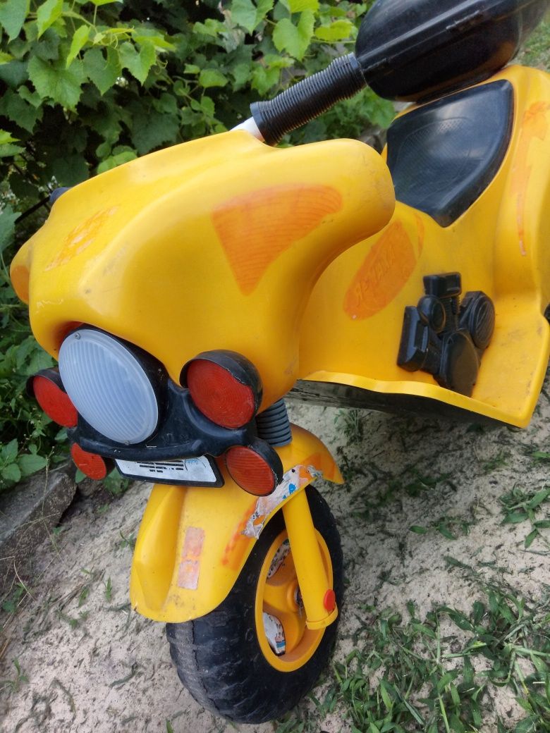 Электромотоцикл детский мотоцикл на аккумуляторе Я-Маха Орион 372