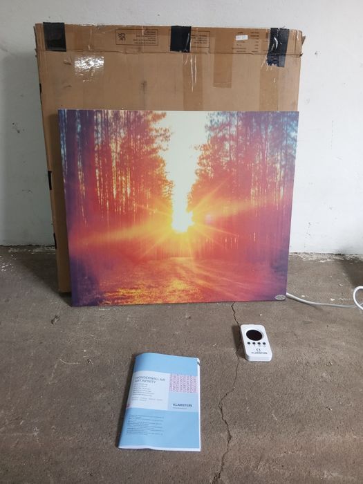 Wonderwall Air Infinite, panel grzewczy na podczerwień, grzejnik, 60 x