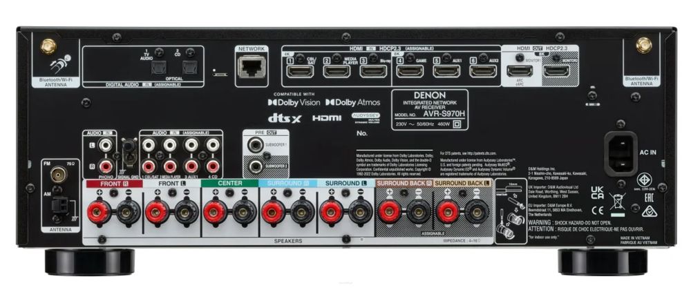 Denon AVR-S970H 7.2145W, 8K nowy/gwarancja