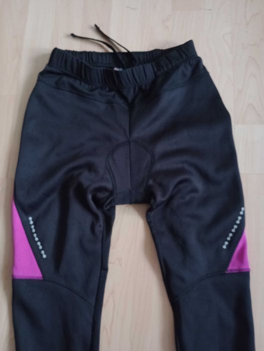 Spodnie damskie rowerowe ocieplane Crivit rozmiar S-M