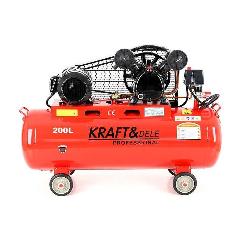 Kompresor Olejowy 200L 2 Tłoki 400V KD407