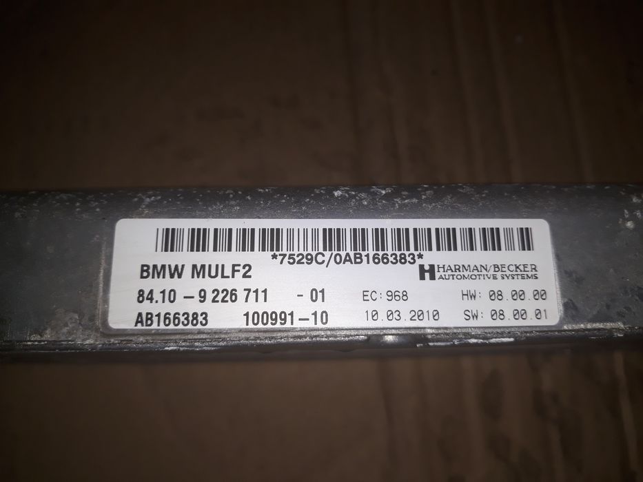 Moduł Bluetooth MULF2 bmw e90 e91 e87 2009r