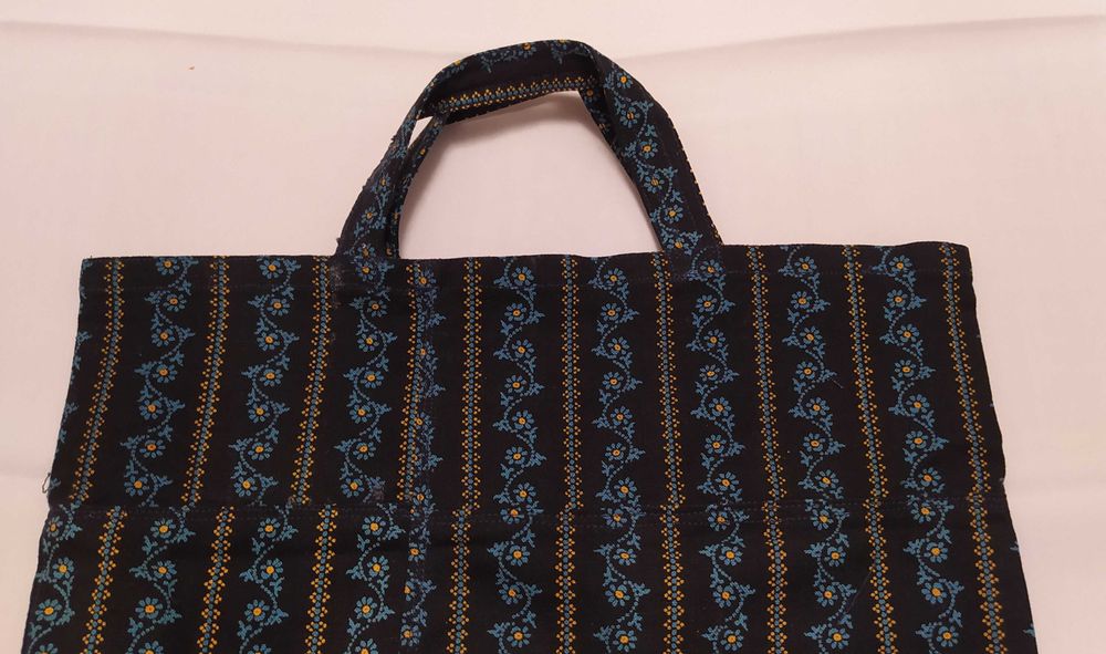 Torba – KWIATY – paski – kropki