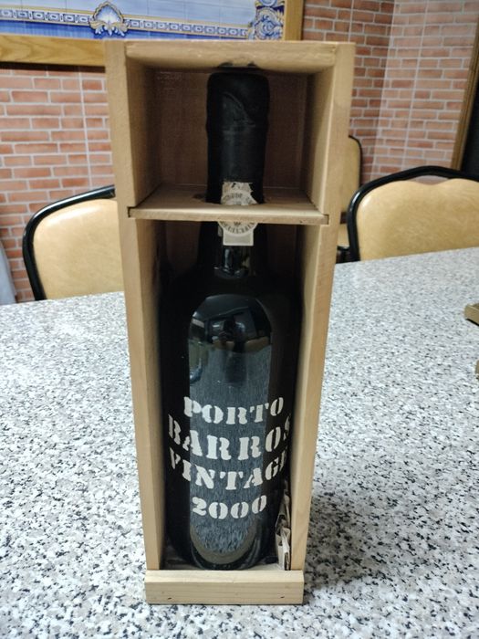 Garrafa Porto Barros Vintage 2000