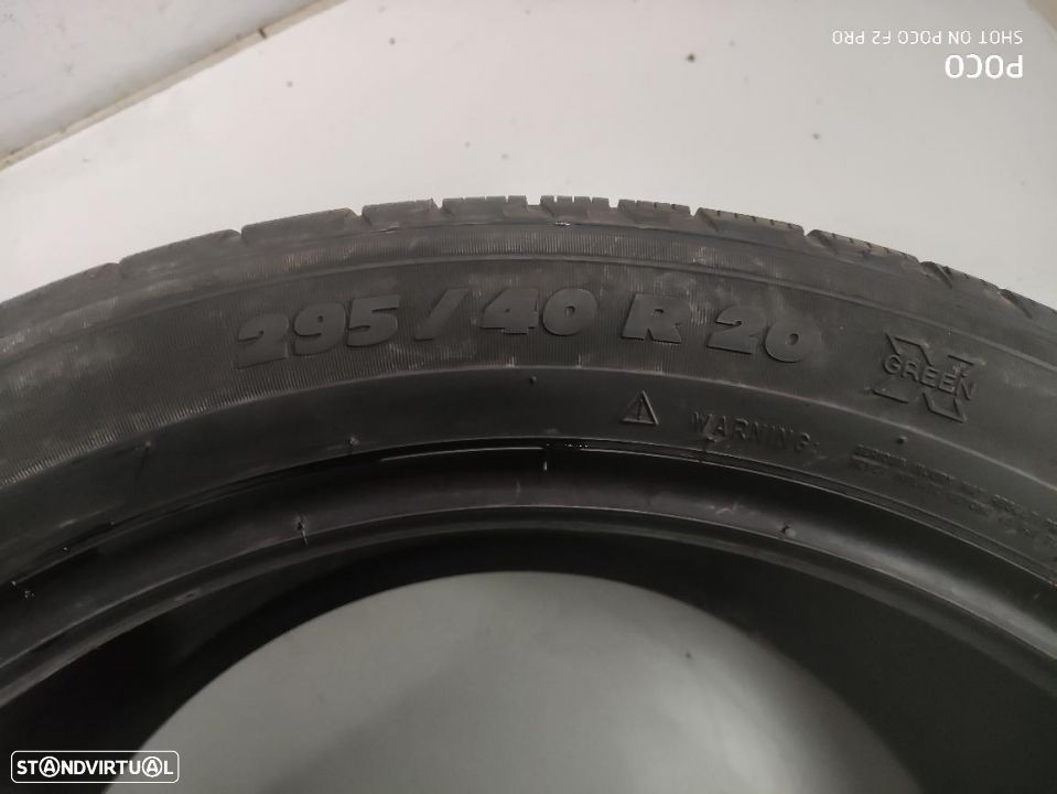 2 pneus 95%de piso 295-40r20 michelin - oferta dos portes