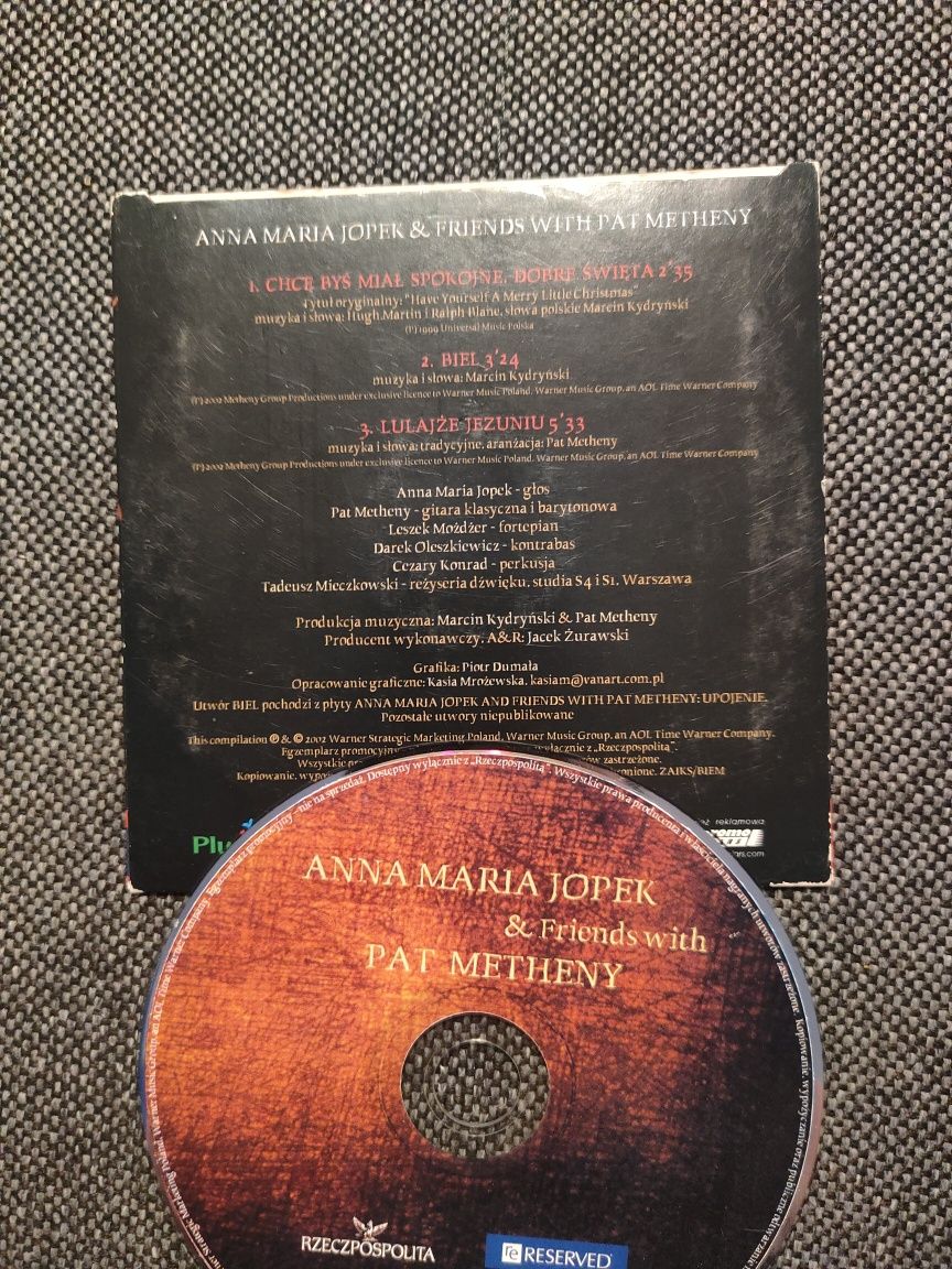 Płyta Anna Maria Jopek & Friends with Pat Metheny