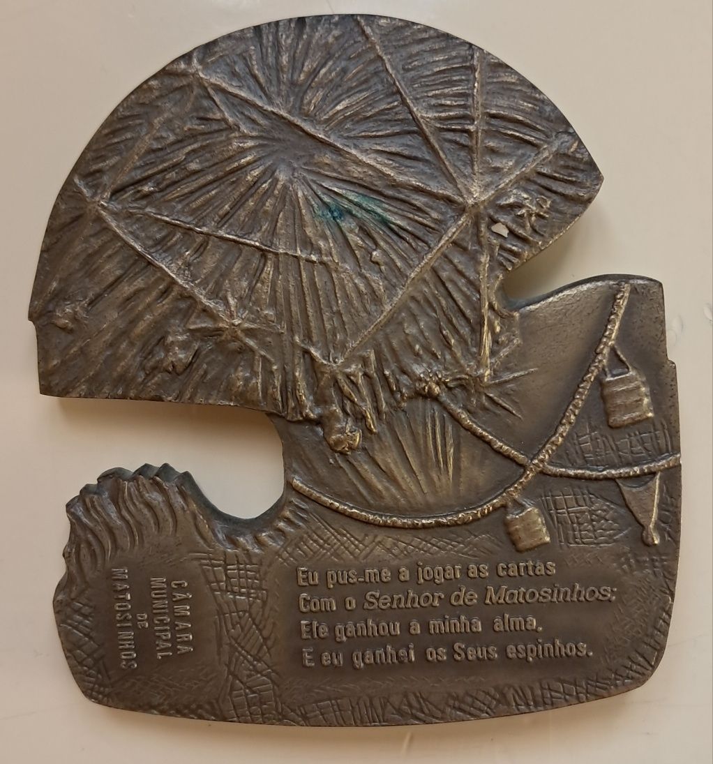 Medalhas 80 mm. 50 anos do Banco Pinto & Sottomayor.