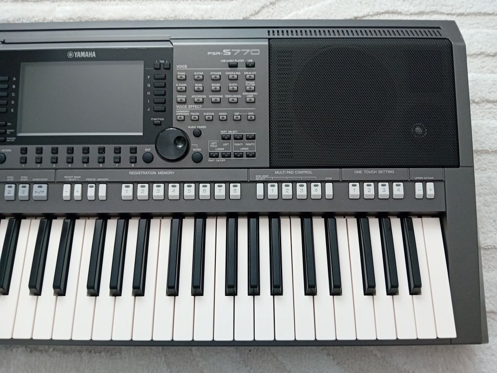 Yamaha psr s770 stan sklepowy + dodatkowe style I stojak