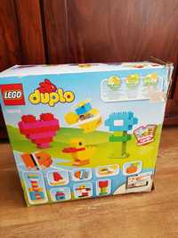 Lego Duplo 10848 pełen zestaw 80 el.kwiat serce samolot kaczka