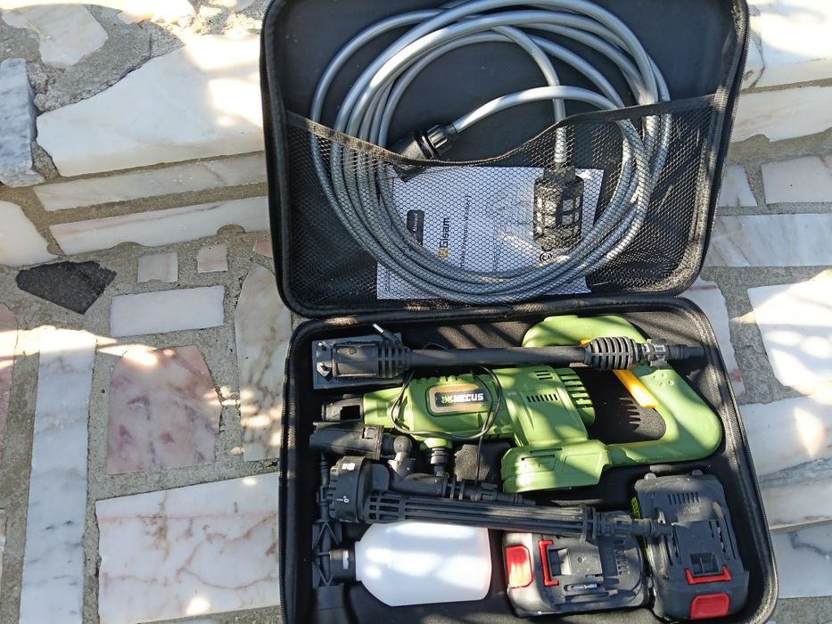Lavadora de alta pressão bateria