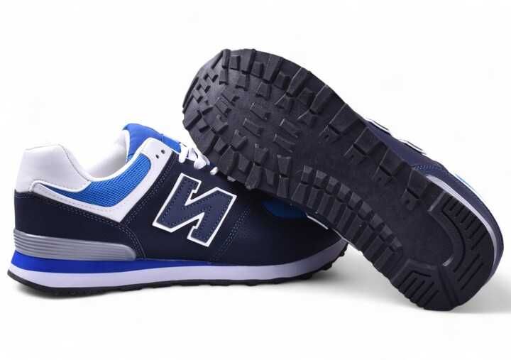 Buty Męskie Adidasy Sportowe Sneakersy Z Balance siatka blue M6-3 r.45