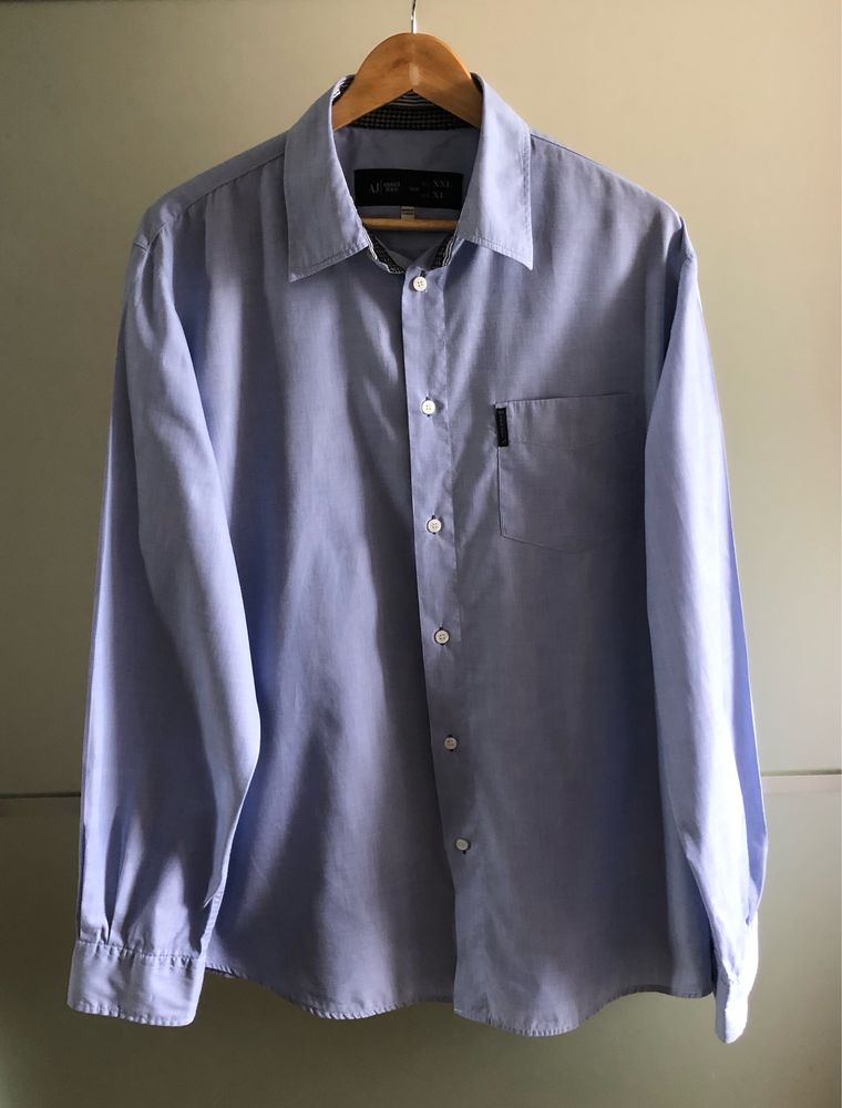Оригінальна чоловіча сорочка armani jeans XL-XXL