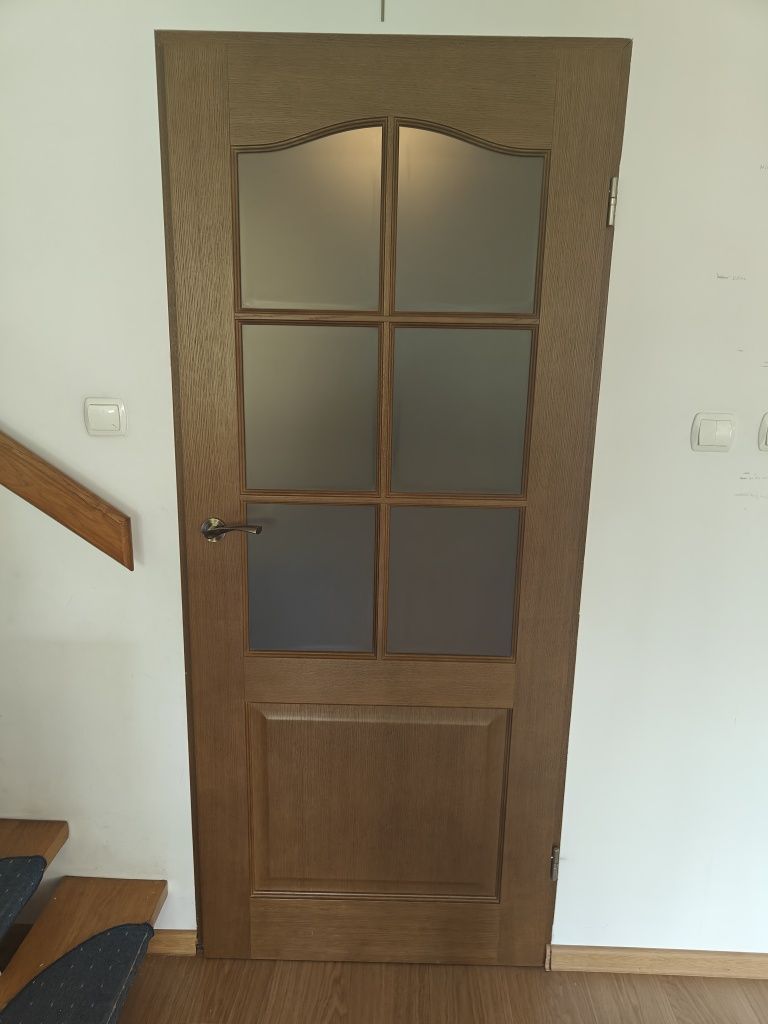 Drzwi wewnętrzne przylgowe Porta Madryt 80 70 + ościeżnica jak nowe