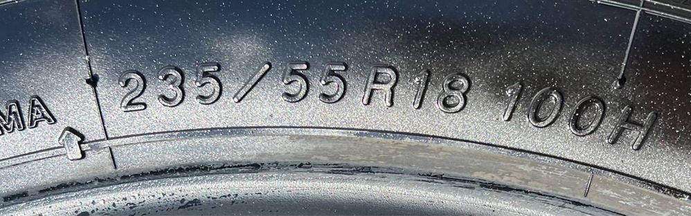 Шины б у 235/55R18 YOKOHAMA GEOLANDAR G91 лето