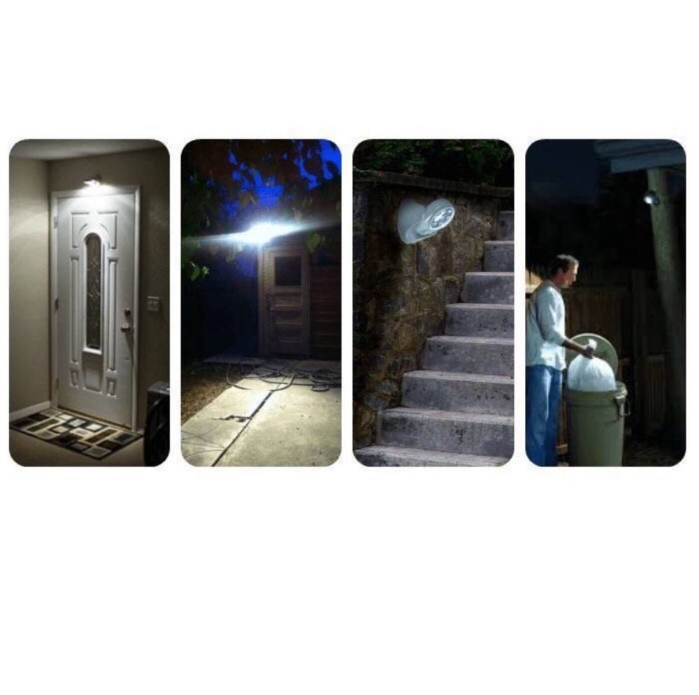 Светильник фонарь с датчиком Движения на батарейках led light Angel